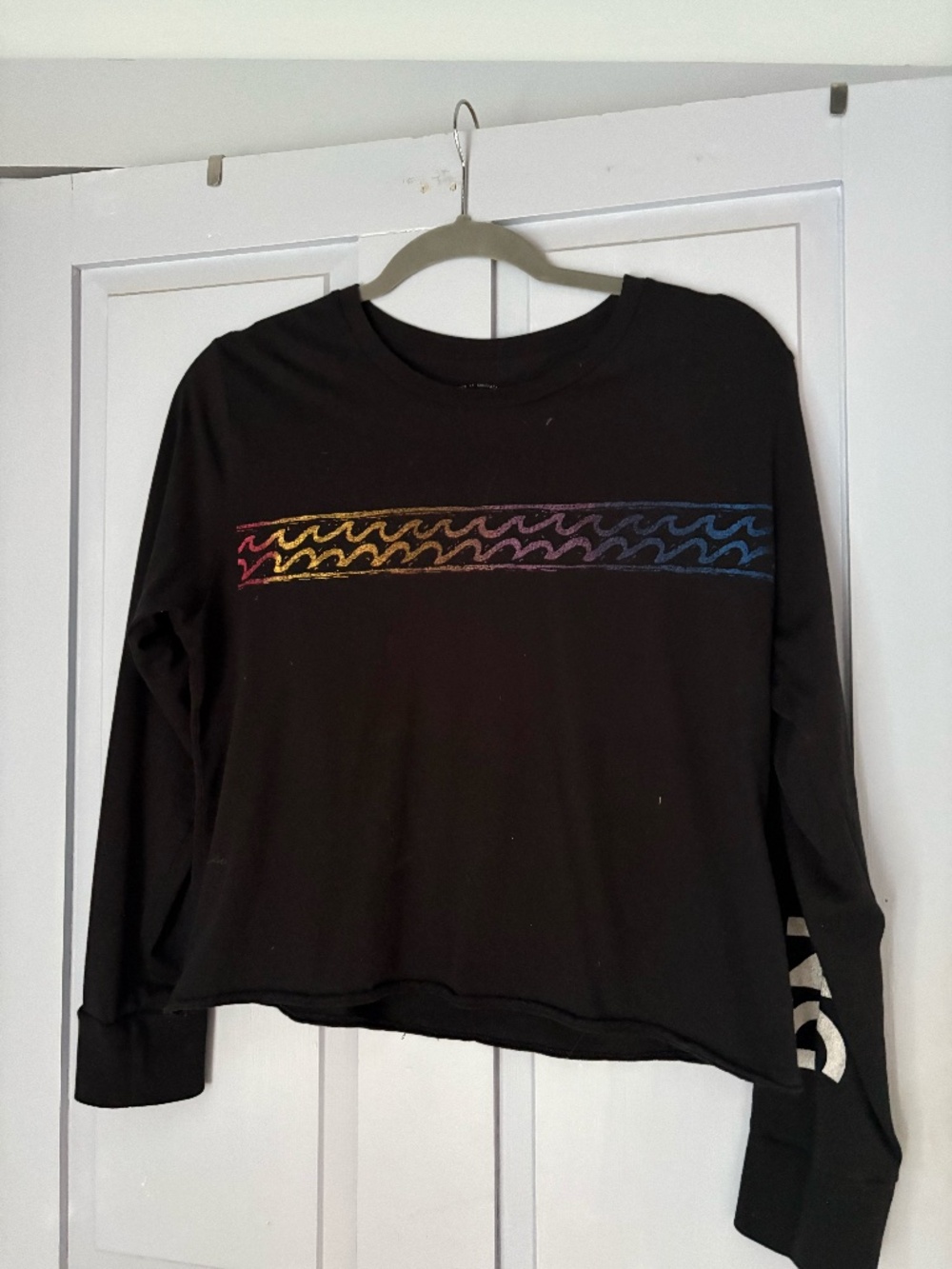 Vintage Billabong Long Sleeve Crop Shirt